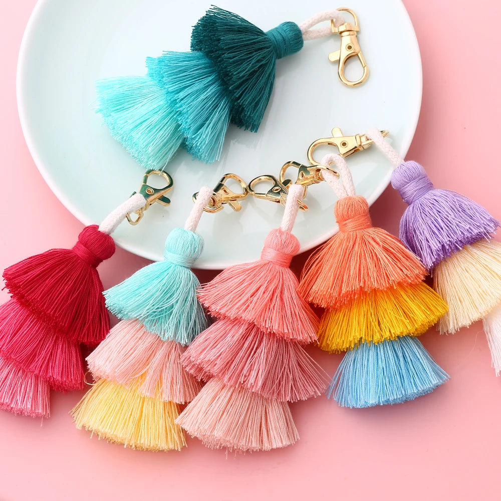 Bohemian Tassel Bag Charm