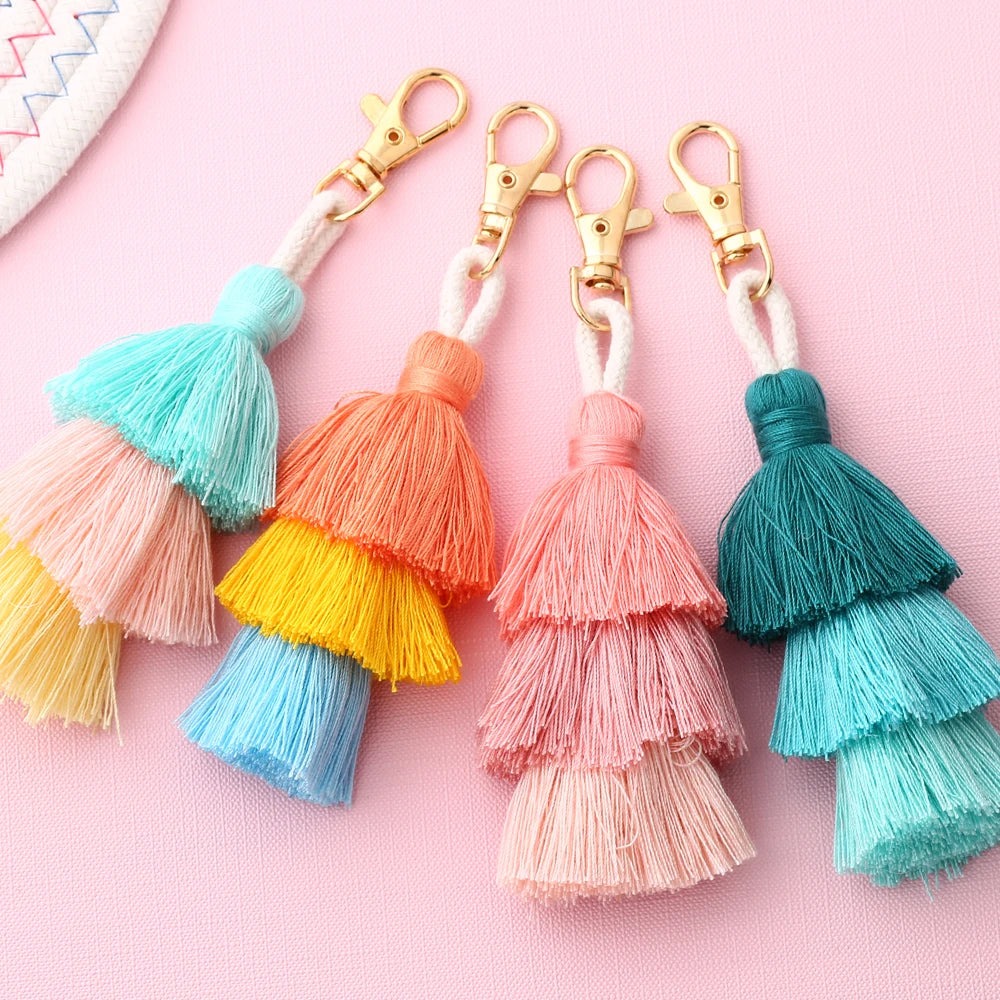 Bohemian Tassel Bag Charm