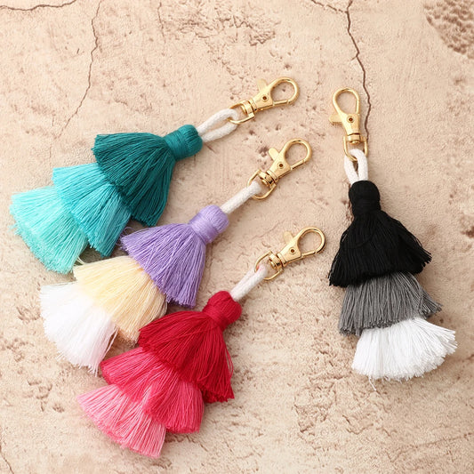 Bohemian Tassel Bag Charm