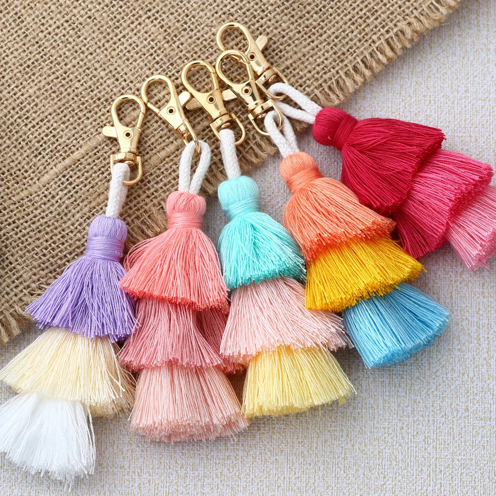 Bohemian Tassel Bag Charm