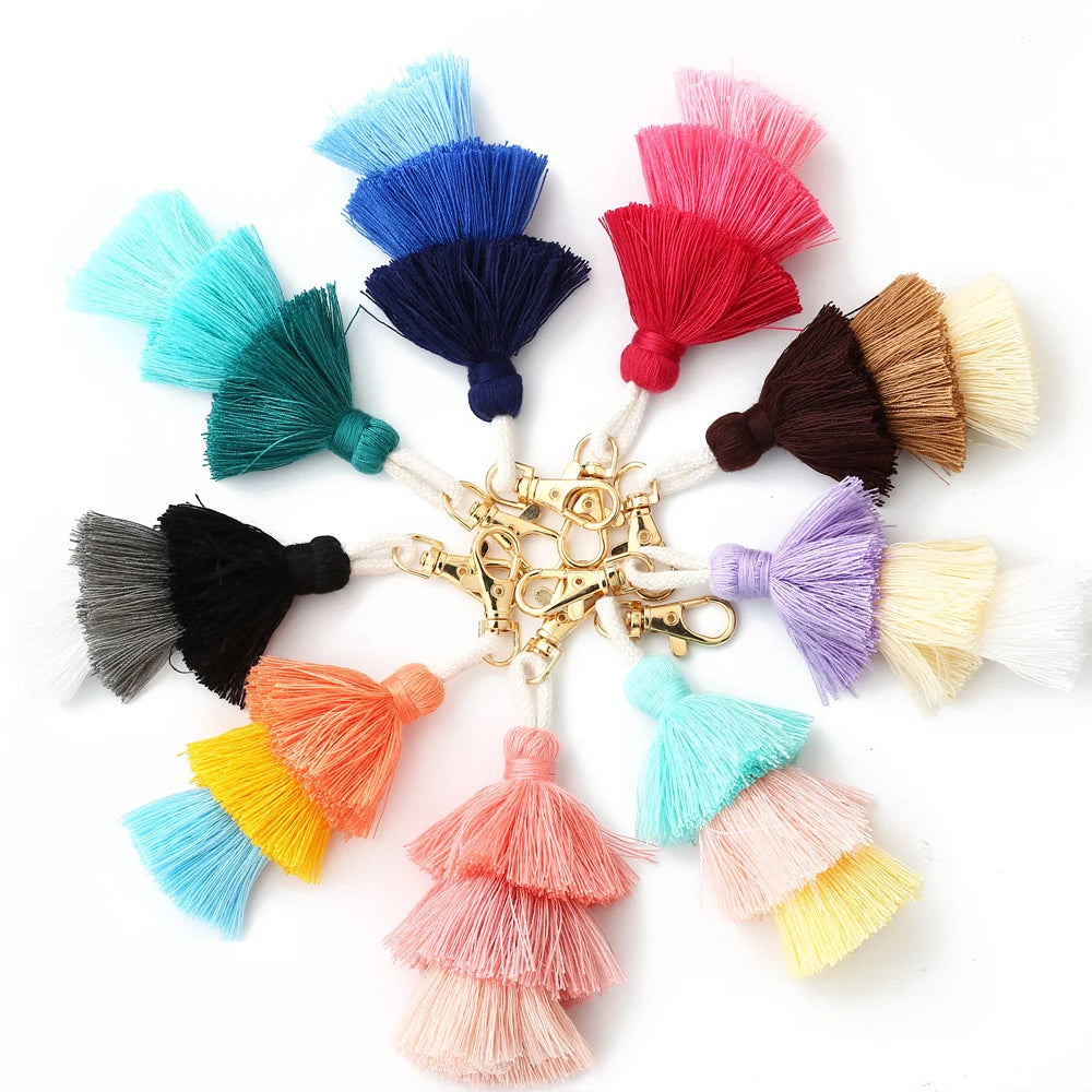 Bohemian Tassel Bag Charm