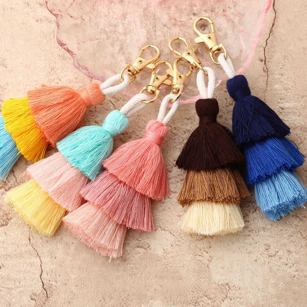 Bohemian Tassel Bag Charm